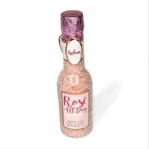 Pink‎ Champagne Bottle Rosé All Day Pink Bath Salts Rose Scented 6.3 Oz
